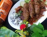 A picture of step 7 of Dumpukht kabab.
