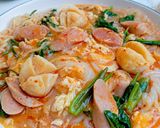 Foto langkah ke 6 dari resep Seblak Kuah Pedas.