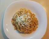 Tejszínes spagetti recept fázis 7 fotója