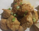 A picture of step 4 of Dahi chicken with ghee roti.