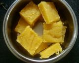 A picture of step 5 of Mysorepak.