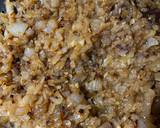 A picture of step 3 of Onion Bacon Jam.