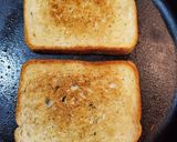 A picture of step 3 of BPT Grilled Cheese.
