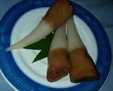 Foto langkah ke 7 dari resep Kue Clorot Merah Putih.
