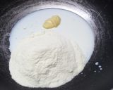 A picture of step 1 of Saffon Mawa modak.