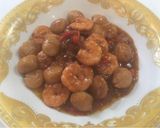 Foto langkah ke 6 dari resep Udang Manis Pentol Ikan Saos.