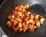 Foto langkah ke 4 dari resep Sambal Goreng/Balado Tahu Tempe Kentang.