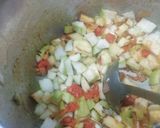 A picture of step 3 of Bottle Gourd Subji.
