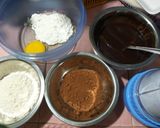 Foto langkah ke 1 dari resep 430.Fudgy shiny Crust Brownie.
