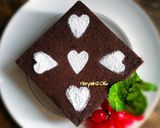 Foto langkah ke 5 dari resep Cake Cokelat Lembuttt & Nyoklattt ~ Tanpa Mixer, Tanpa Oven. 👍.