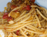 Foto del paso 9 de la receta: Spaghetti con salsa de berenjena 😋😋😋😋