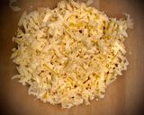 A picture of step 2 of Crispy Shrimp Pouches with San Simón Cheese.