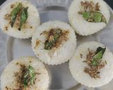 A picture of step 7 of Sama Rice Dhokla.