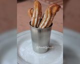 Foto langkah ke 7 dari resep Churros Green Tea Latte.