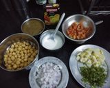 A picture of step 5 of Katori chaat.