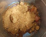 A picture of step 2 of Karnataka Thali for lunch.