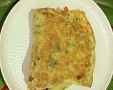 A picture of step 6 of Omlette Bread.
