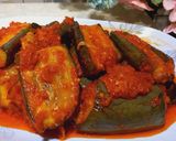 Foto langkah ke 4 dari resep Terong Balado Pedas.