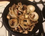 A picture of step 1 of California Farm Smoked Duck Wild Rice Soup.