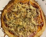 Tortilla pizza recept fázis 1 fotója
