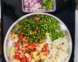 A picture of step 1 of Veg Biryani.