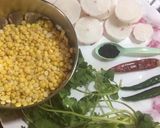 A picture of step 1 of Bengali Mulor Dal / Radish Dal.