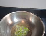 A picture of step 1 of Capsicum Sabzi.