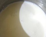 A picture of step 1 of Milk Cake/kalakand (phitkari/alum powder).