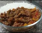 A picture of step 10 of Beef stir fry.