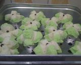 Foto langkah ke 9 dari resep 7. Bolu Kukus Mekar.