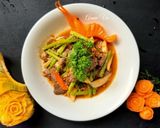Hình bước làm 3 của món Măng tây xào bò