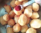 A picture of step 2 of Lasaniya Bataka and Bhungda.