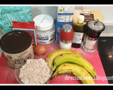 Foto del paso 1 de la receta: Brownie proteico de plátano y cacao