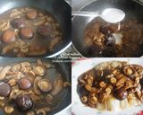 รูปขั้นตอนการทำที่ 4 ของ ผักกาดขาวอบเห็ดหอม
