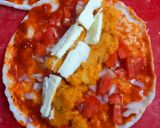 A picture of step 2 of Tandoori mayo Roti Frankie.
