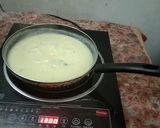 A picture of step 2 of Gujarati Kadhi.