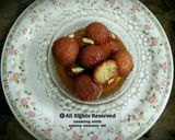 A picture of step 5 of Gulaab jamun.