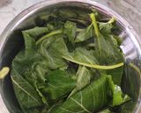 A picture of step 2 of Kashmiri kadam Saag Chicken.