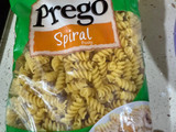 Pasta spiral goreng daging cincang ala melayu