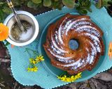Foto del paso 3 de la receta: Budín de boniato y pera con harina de avena🧉