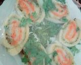 A picture of step 6 of Pinwheel sandwiches.