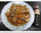 【醍醐味】香悶白蘿蔔豬滷肉的食譜步驟6照片