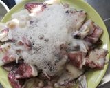 A picture of step 3 of Fried Calamari.