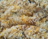 A picture of step 12 of Chicken Biryani.