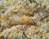 A picture of step 12 of Chicken Biryani.