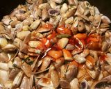 Foto del paso 6 de la receta Chupito de jugo de coquinas, en salsa exótica
