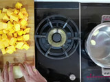 Crema de calabaza y castañas