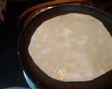 A picture of step 4 of Chicken kathi Roll.