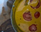 A picture of step 2 of Tomato pakoray.