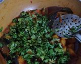 A picture of step 4 of Apple ki sabji.